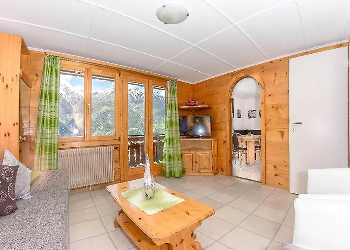 Bergfink Obergeschoss-6 By Interhome Grächen